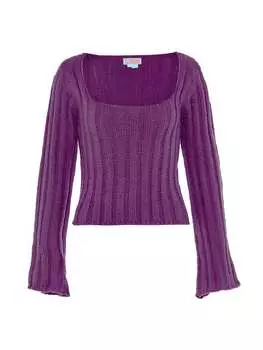 Пуловер Libbi, фиолетовый