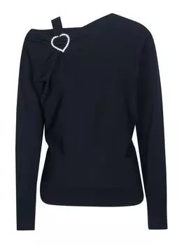 Пуловер Love Moschino, черный