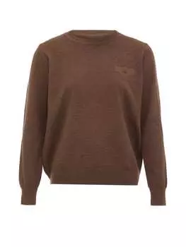 Пуловер lurea, коричневый