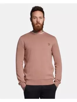 Пуловер Lyle & Scott, розовый