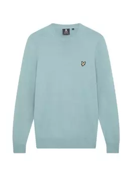 Пуловер Lyle & Scott Strick, цвет graublau