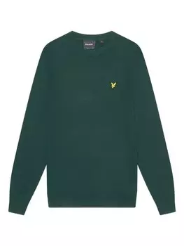 Пуловер Lyle & Scott Strickpullover, зеленый