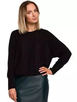 Пуловер made of emotion, черный