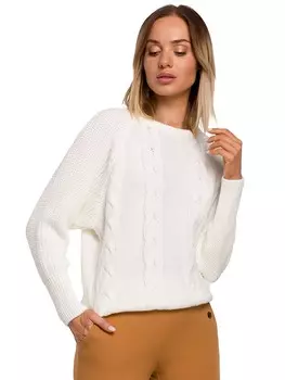 Пуловер made of emotion, кремовый