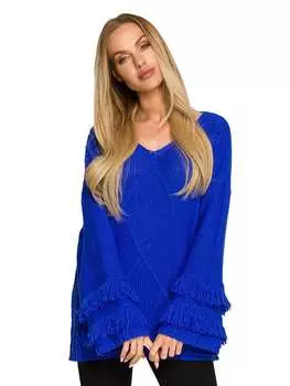 Пуловер made of emotion, синий