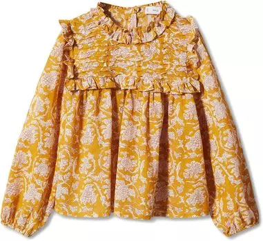 Пуловер Mango Nancy Blouse, цвет Mustard