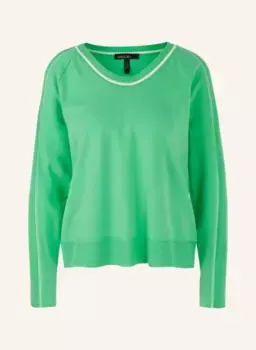 Пуловер Marc Cain, зеленый