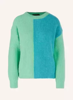Пуловер Marc Cain, зеленый