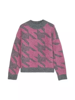 Пуловер Marc O'Polo DENIM Pullunder loose, цвет dark pink