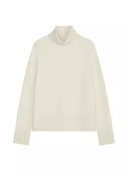 Пуловер Marc O'Polo DENIM Rollkragen loose, цвет chalky sand