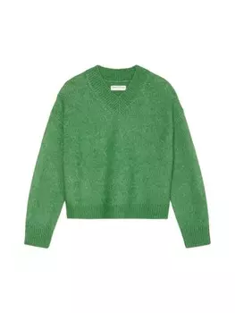 Пуловер Marc O'Polo DENIM V-Neck-Pullover loose, цвет Artichoke Green