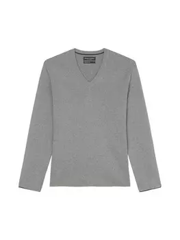 Пуловер Marc O'Polo DfC Pullover regular, цвет grey melange
