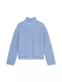 Пуловер Marc O'Polo DfC Turtleneck-Strickpullover loose, цвет fresh sky