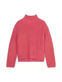 Пуловер Marc O'Polo DfC Turtleneck-Strickpullover loose, цвет blushed berry