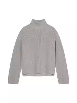 Пуловер Marc O'Polo DfC Turtleneck-Strickpullover loose, цвет mid stone melange