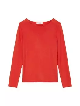 Пуловер Marc O'Polo Feinstrick regular, цвет poppy red