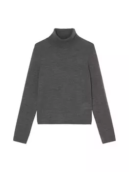 Пуловер Marc O'Polo Feinstrick Rollkragen regular, цвет deep grey melange