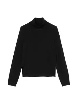 Пуловер Marc O'Polo Feinstrick Rollkragen regular, черный