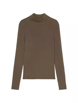 Пуловер Marc O'Polo Rollkragen slim, цвет pure brown
