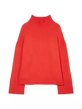 Пуловер Marc O'Polo Stehkragen loose, цвет poppy red