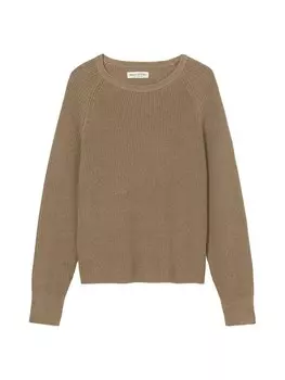 Пуловер Marc O'Polo Strick loose, цвет shaded brown melange