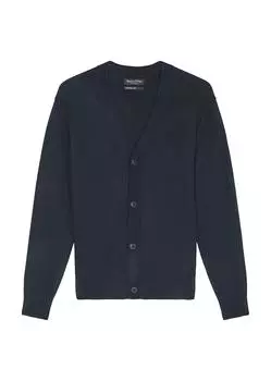 Пуловер Marc O'Polo Strickjacke regular, синий