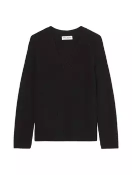 Пуловер Marc O'Polo V-Neck-Strickpullover relaxed, черный