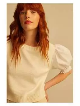Пуловер & me Pullover, бежевый