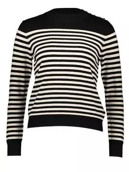 Пуловер Mexx, черный/белый