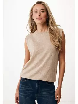 Пуловер Mexx Pullunder, бежевый