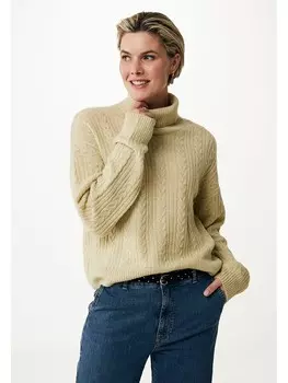 Пуловер Mexx Rollkragenpullover, бежевый