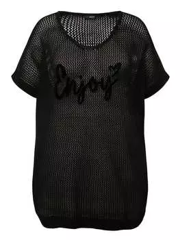 Пуловер MIAMODA, черный