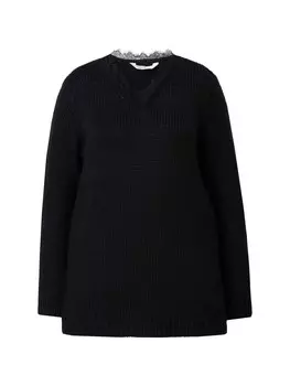 Пуловер MIAMODA, черный