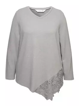 Пуловер MIAMODA, цвет grau melange