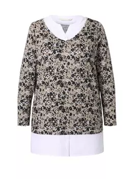 Пуловер MIAMODA, цвет graubeige