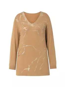 Пуловер MIAMODA, цвет haselnuss