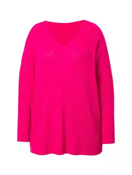 Пуловер MIAMODA, цвет neon berry