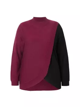 Пуловер MIAMODA, цвет purpur