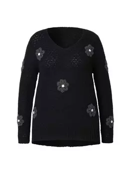 Пуловер MIAMODA Pullover, черный