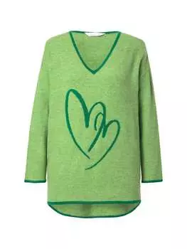Пуловер MIAMODA Pullover, цвет pastellgrn