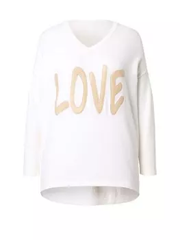 Пуловер MIAMODA Pullover, цвет schneewei