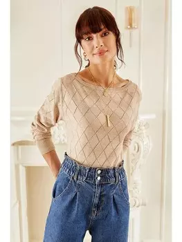 Пуловер Milan Kiss, бежевый