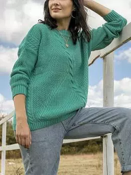 Пуловер Milan Kiss, бирюзовый