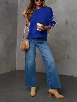 Пуловер Milan Kiss, цвет blau/creme