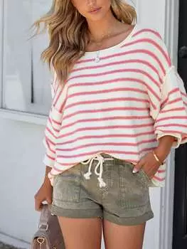 Пуловер Milan Kiss, цвет creme/pink