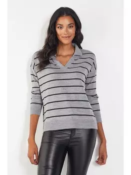 Пуловер Milan Kiss, цвет grau/schwarz