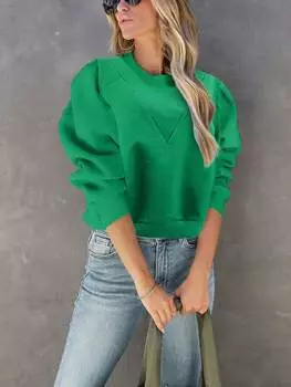 Пуловер Milan Kiss, зеленый