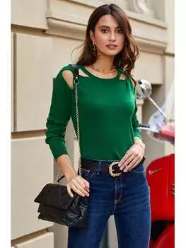 Пуловер Milan Kiss, зеленый