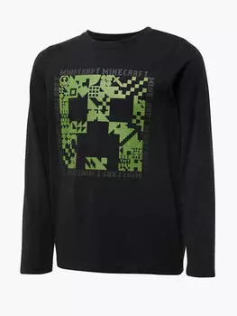 Пуловер Minecraft, черный