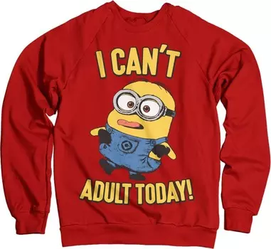 Пуловер Minions, красный